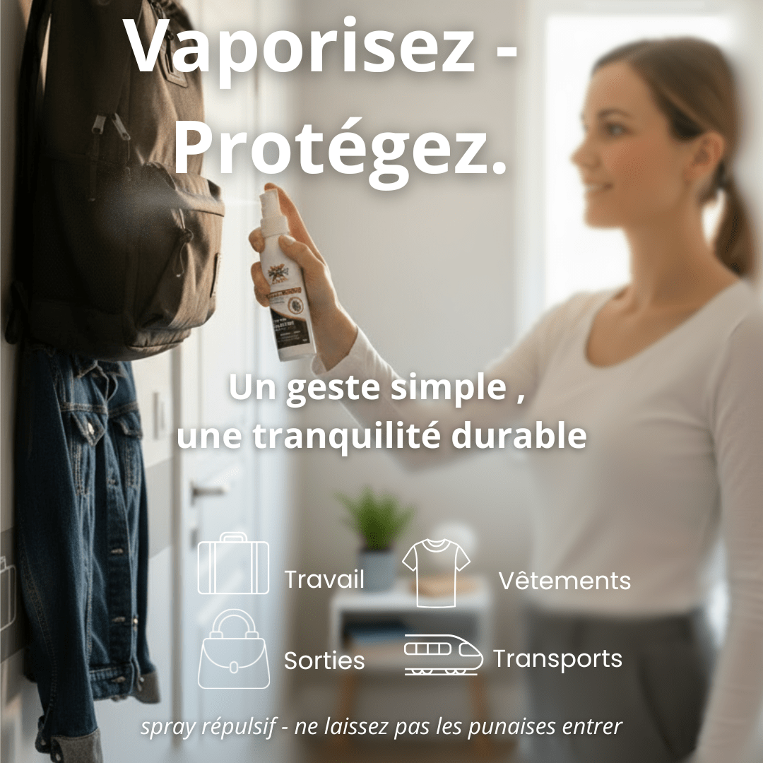Protect - Répulsif Punaise de Lit - INSECTX Professionnel
