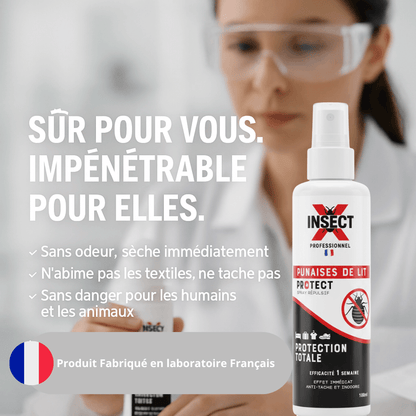 Protect - Répulsif Punaise de Lit - INSECTX Professionnel